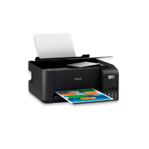 Impresora A Color Multifunción Epson Ecotank L3250 Con Wifi Negra 220v