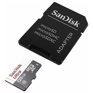 Tarjeta de Memoria SanDisk SDSQUNS-128G-GN6TA Ultra con adaptador SD 128GB